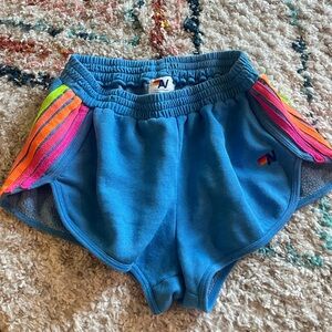 Aviator Nation 5 Stripe Shorts